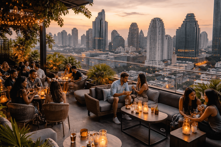 Best Rooftop Bars in Phrom Phong Worth the Trip from Khao San Road
