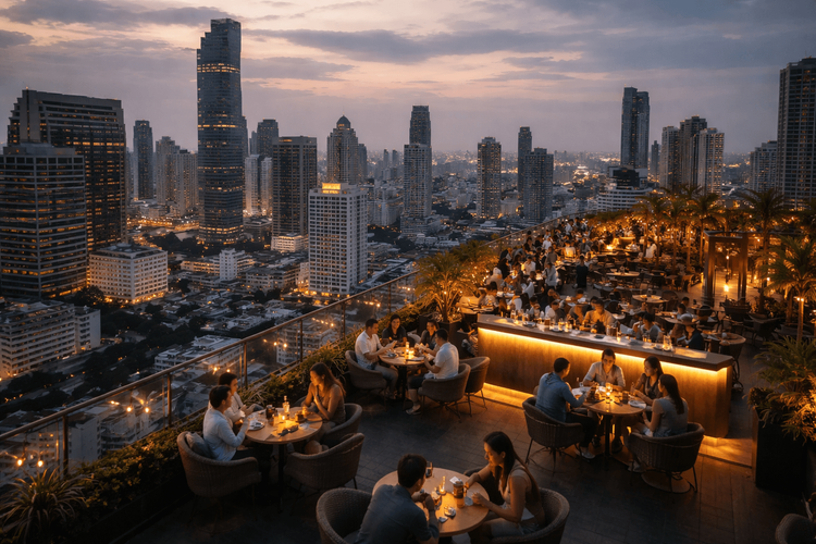 Best Rooftop Bars in Silom and Sathorn Worth the Trip from Khao San Road
