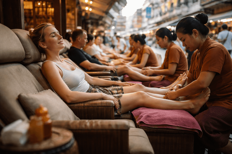 Best Thai Foot Massage and Spa Options Near Khao San Road for Sore Travel Legs