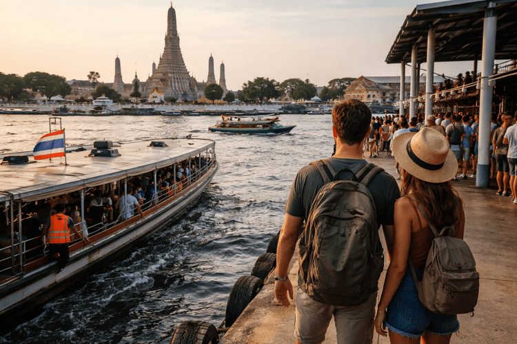 Best Way to Do the Bangkok Temple Run from Khao San Road: Boat, Ferry, or Taxi?