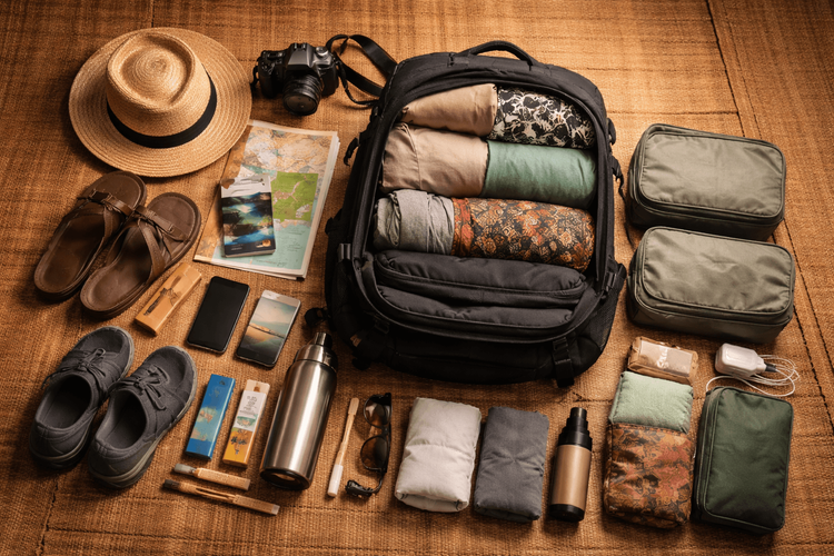 Carry-On Packing for Thailand: A Minimal Backpacker Checklist for Long Trips