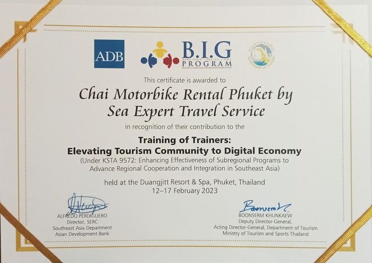 Chai Motorbike Rental&Sea Expert Travel Service