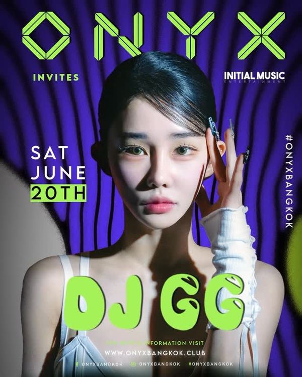 ONYX Bangkok presents: DJ GG
