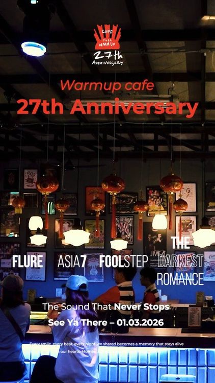 Warm Up Cafe 27th Anniversary