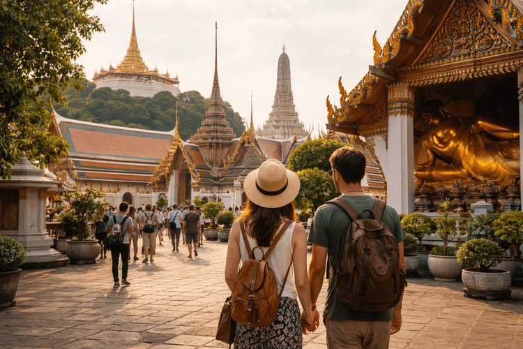 How Long to Spend at Wat Pho, the Grand Palace, and Golden Mount on a Temple Day from Khao San Road