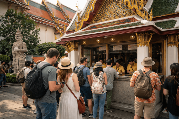 How to Buy Tickets for Wat Pho, the Grand Palace, and Golden Mount: Entry Fees, Payment Tips, and What to Expect at the Gates