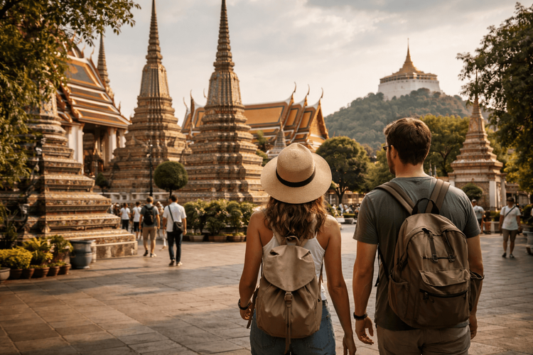 How to Do the Bangkok Temple Run from Khao San Road: Wat Pho, the Grand Palace, and Golden Mount in One Day