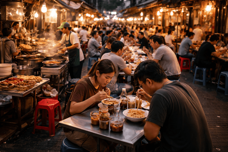How to Eat Bangkok Street Food Like a Local: Stall Etiquette, Payment, and Peak Hours