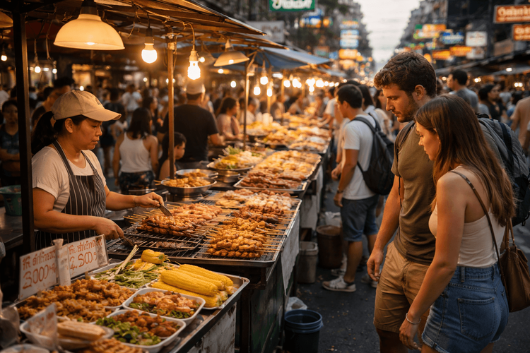 How to Find the Best Street Food Stalls Near Khao San Road Without Getting Ripped Off