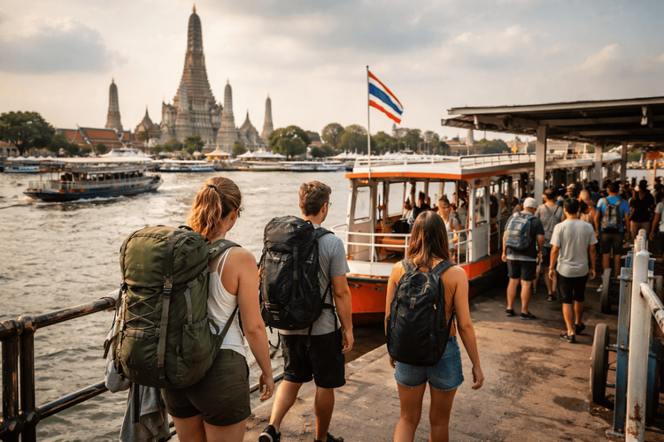 How to Plan a Bangkok Temple Run with Ferry, MRT, and Walk Connections from Khao San Road
