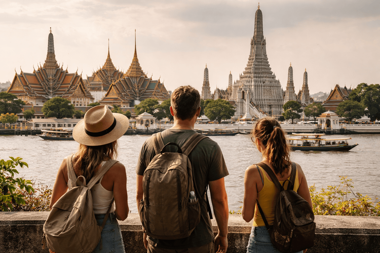 How to Visit Bangkok’s Grand Temple Triangle from Khao San Road: Wat Pho, Wat Arun, and the Grand Palace in One Day