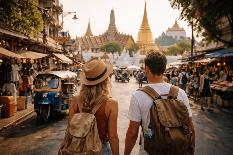 How to Visit the Grand Palace, Wat Pho, and Golden Mount Separately from Khao San Road