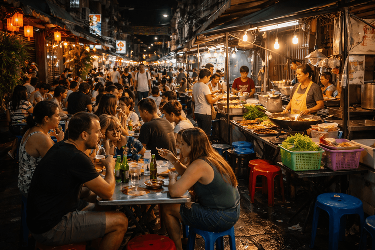 Late-Night Food and Drink Guide in Banglamphu: Where to Keep the Night Going After Bar Close