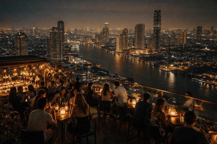 Late-Night Rooftop Bars in Bangkok You Can Still Visit After Khao San Road