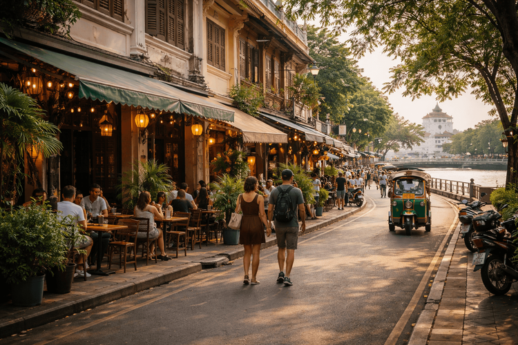 Phra Athit Road Bangkok: Riverside Guide to Cafes, Bars & Attractions