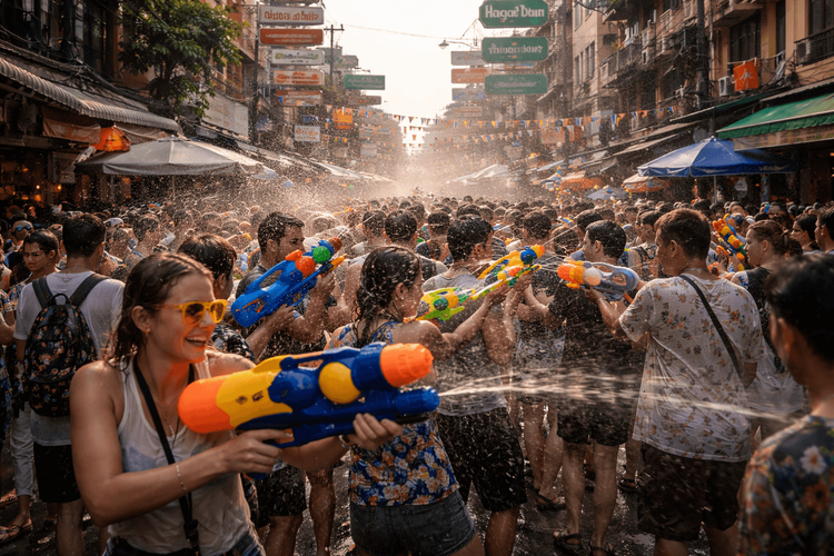 Songkran on Khao San Road: The Complete Guide