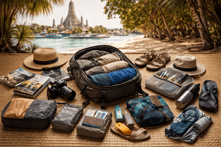 Thailand Backpacker Packing List for Temple and Beach Combos: One Bag for Cultural Sites and Coastal Days