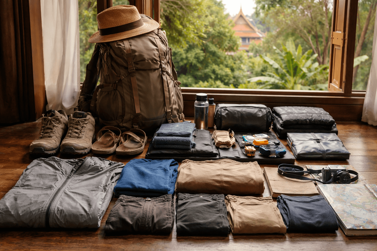 Thailand Packing List for Backpackers Doing Chiang Mai to Bangkok and Beyond: Cooler North, Warm South, and Reusable Layers