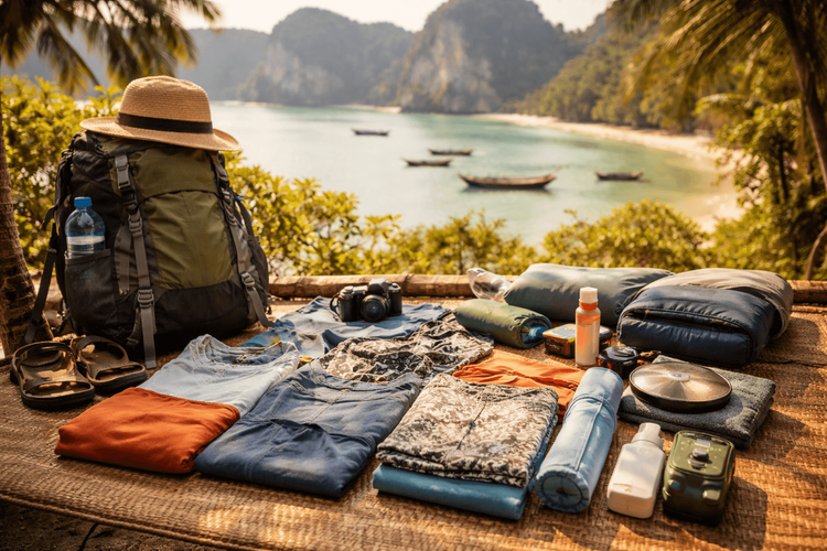 Thailand Packing List for Backpackers in Summer Heat: Clothes, Sleep Gear, and Sweat-Proof Essentials