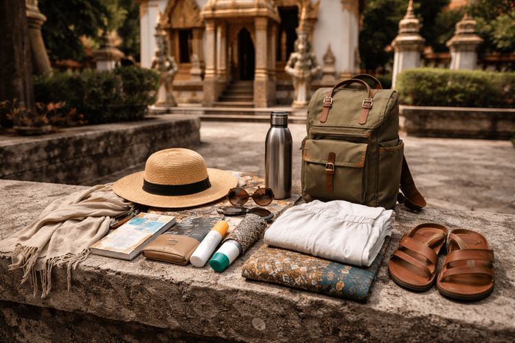 Thailand Packing List for Temple Visits: What to Wear and Carry for Culturally Respectful Travel