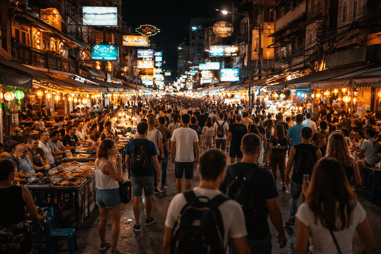 Top party streets in Bangkok — Khao San Road, Sukhumvit Sois, RCA, Patpong and more