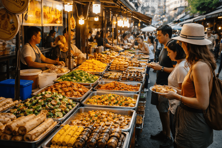 Vegetarian and Vegan Street Food in Bangkok: What to Eat Around Khao San Road