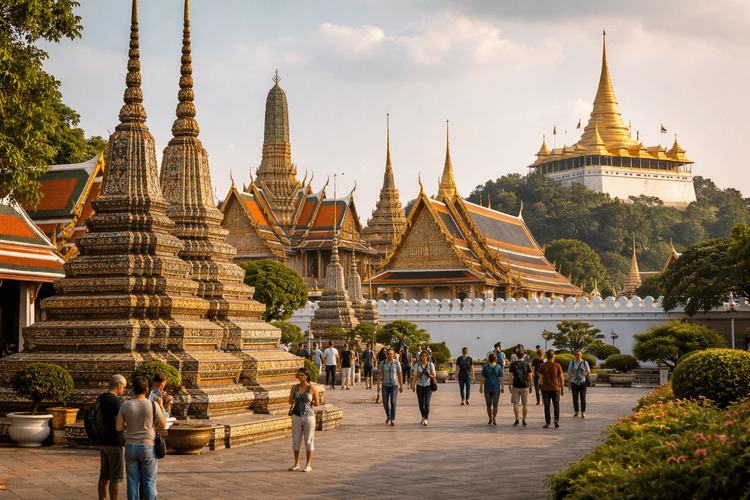 Wat Pho, Grand Palace, and Golden Mount for First-Time Visitors: What to Expect at Each Stop