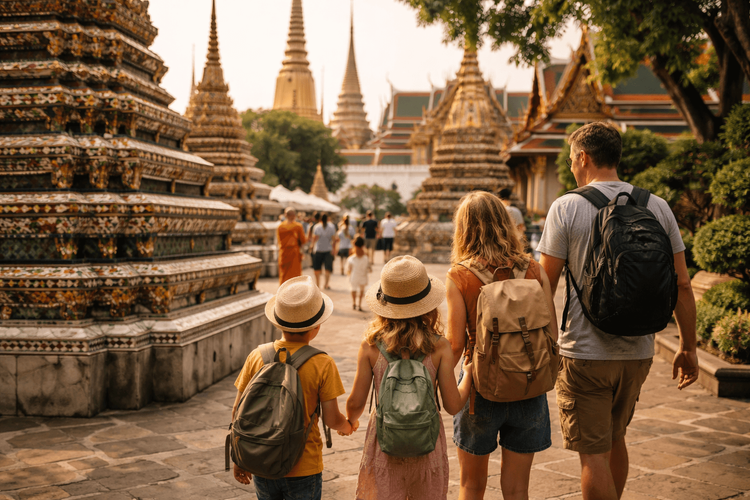 Wat Pho, Grand Palace, and Golden Mount With Kids: A Temple Day Guide from Khao San Road