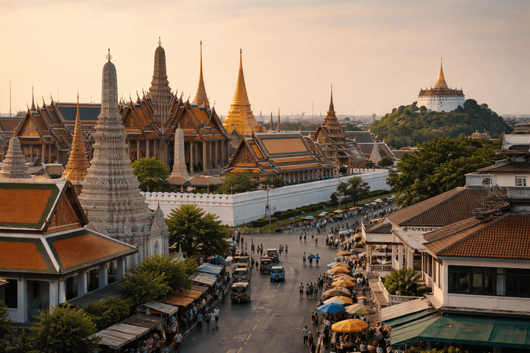 Wat Pho, the Grand Palace, and Golden Mount from Khao San Road: Opening Hours, Ticket Prices, and Best Times to Go