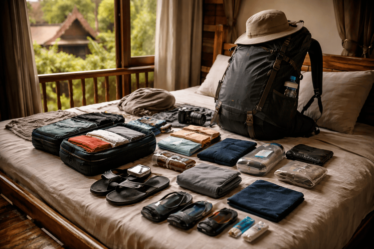 What to Pack for Thailand Backpacking with Carry-On Only: Laundry Strategy, Compact Gear, and No-Checked-Bag Essentials