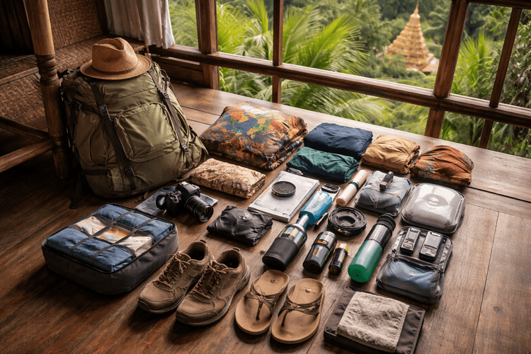 What to Pack for Thailand for a Long-Term Backpacking Trip: Multi-Week and Multi-City Essentials