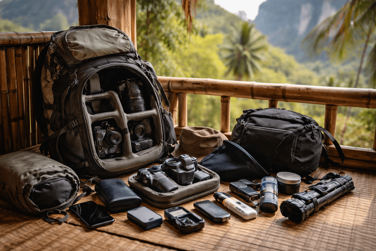 What to Pack for Thailand for Backpackers Carrying Camera Gear: Protection, Power, and Day-Bag Setup