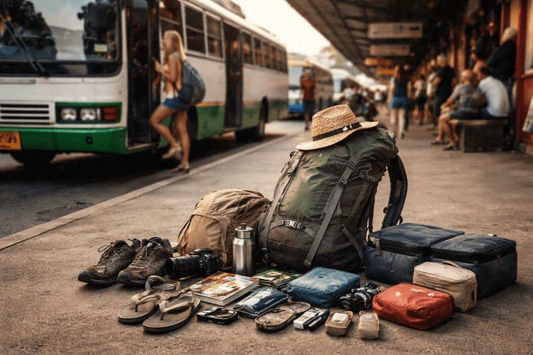 What to Pack for Thailand for Backpackers Using Public Transport and Local Buses