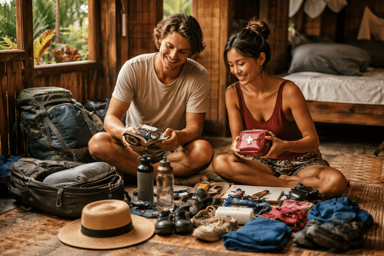What to Pack for Thailand for Backpacking Couples: Shared Gear, Clothing, and Money-Saving Items
