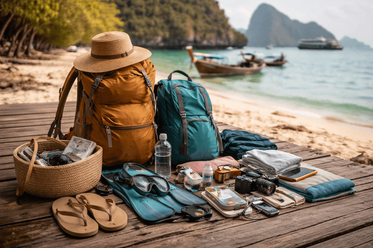 What to Pack for Thailand for Beach and Island Hostel Hops: Sand, Ferry, and Shared-Room Essentials