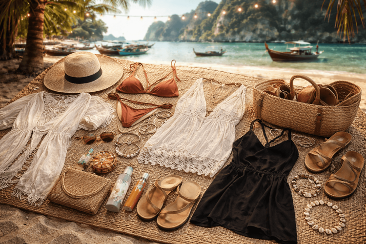 What to Pack for Thailand for Beach Parties and Island Nights: Sand-Friendly Clothing, Cover-Ups, and Night-Out Basics