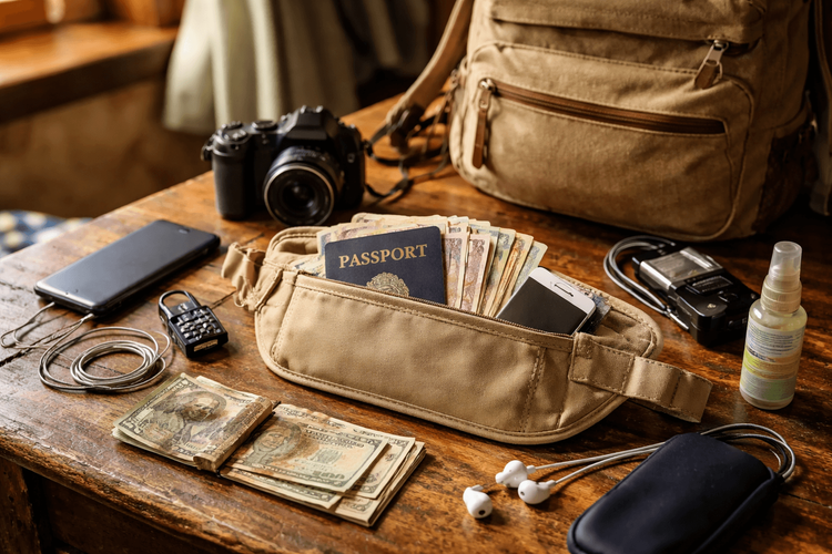 What to Pack for Thailand for Carrying Valuables Safely: Passport, Cash, Electronics, and Hostel Security Essentials