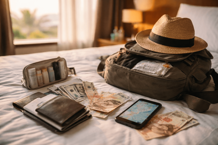 What to Pack for Thailand for First-Night Arrival: Jet Lag, SIM Cards, Cash, and Check-In Basics