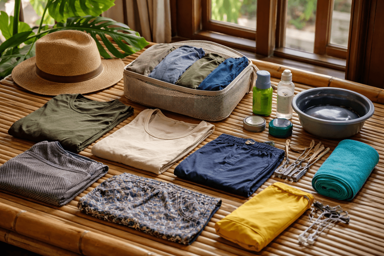What to Pack for Thailand for Laundry-Light Trips: Quick-Dry Clothes, Sink Wash Gear, and Rewear Strategy