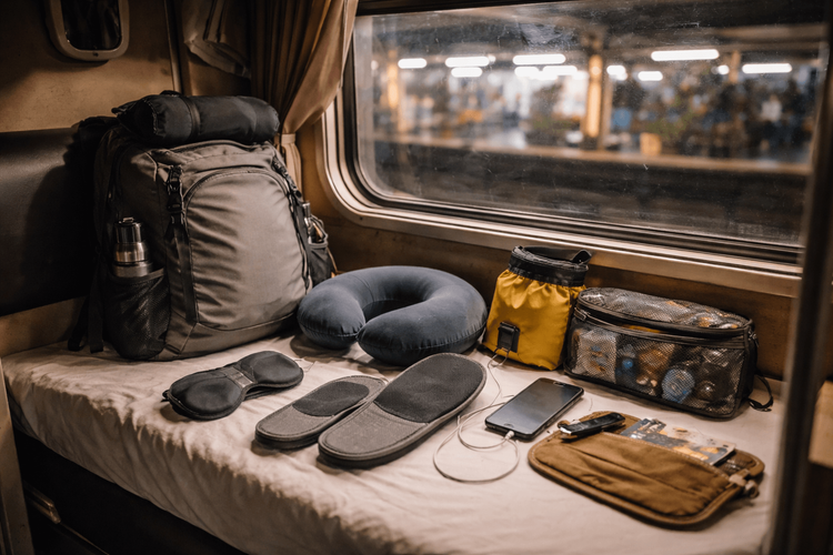 What to Pack for Thailand for Night Buses and Sleeper Trains: Sleep, Security, and Comfort Essentials