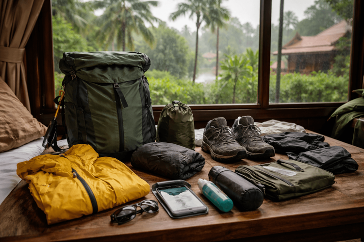 What to Pack for Thailand for Rainy Weather: Staying Dry, Comfortable, and Moving Fast