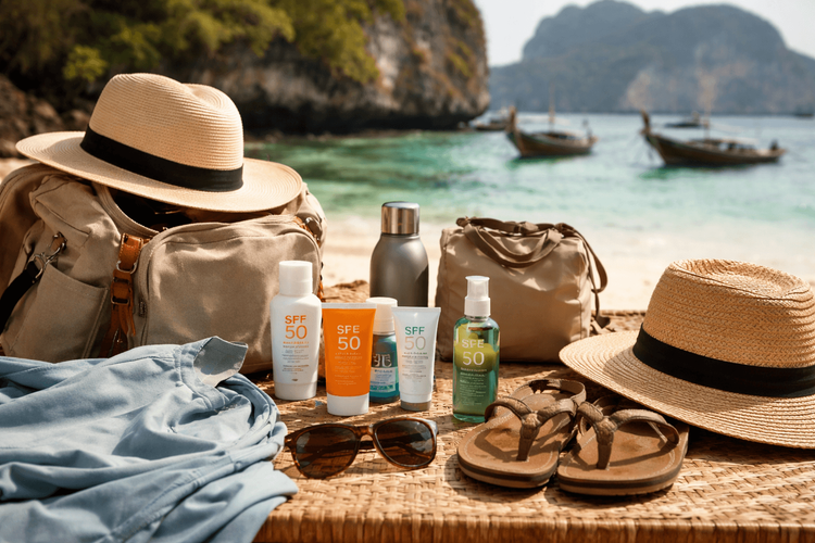What to Pack for Thailand for Tropical Sun Protection: Hats, UPF Clothing, and Reef-Safe Essentials