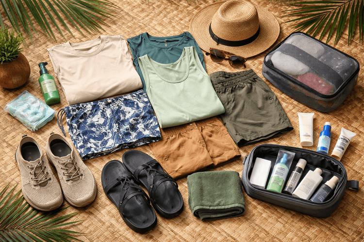 What to Pack for Thailand for Tropical Weather Comfort: Sweat, Chafing, Sun, and Odor Control