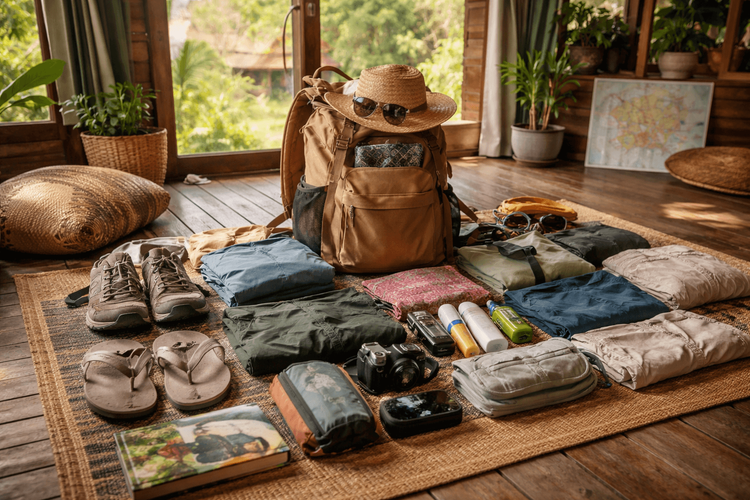 What to Pack for Thailand in a 1-Week Backpacking Trip