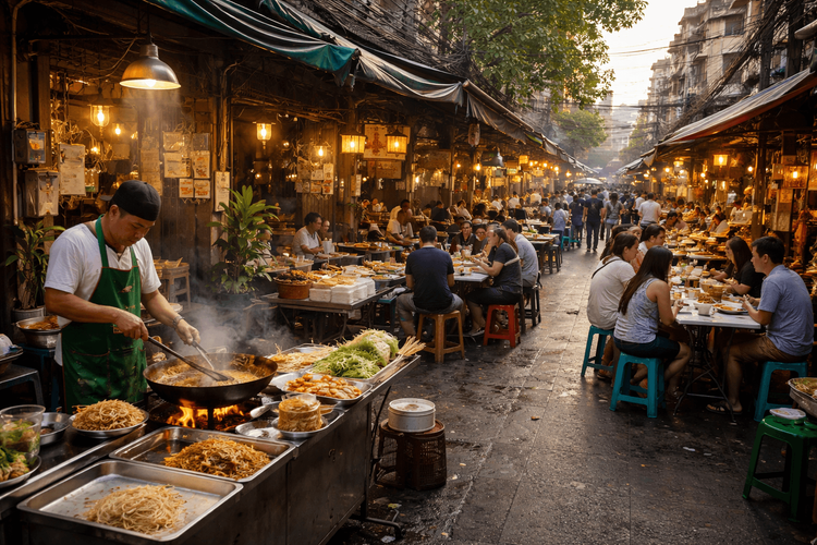 Where to Find Bangkok Street Food in Rattanakosin Beyond Khao San Road: Local Stalls, Side Streets, and Neighborhood Eats