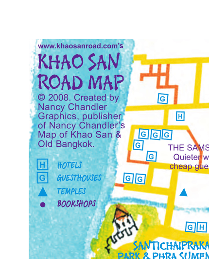 Nancy Chandler Khao San Road Map