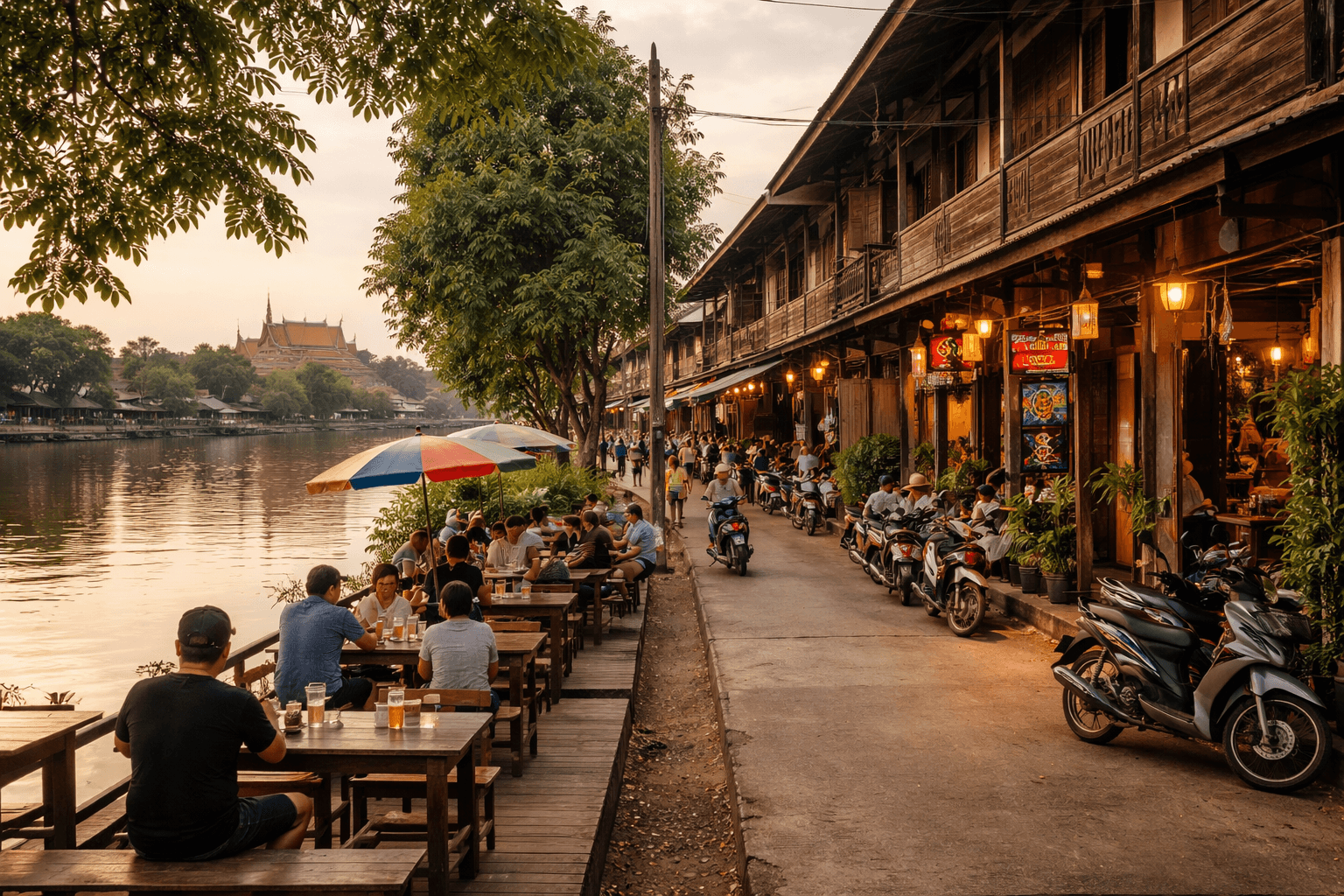 Sing Buri Riverside & Old Town (Muang) banner