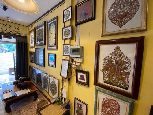 Mystical Leather Carvings