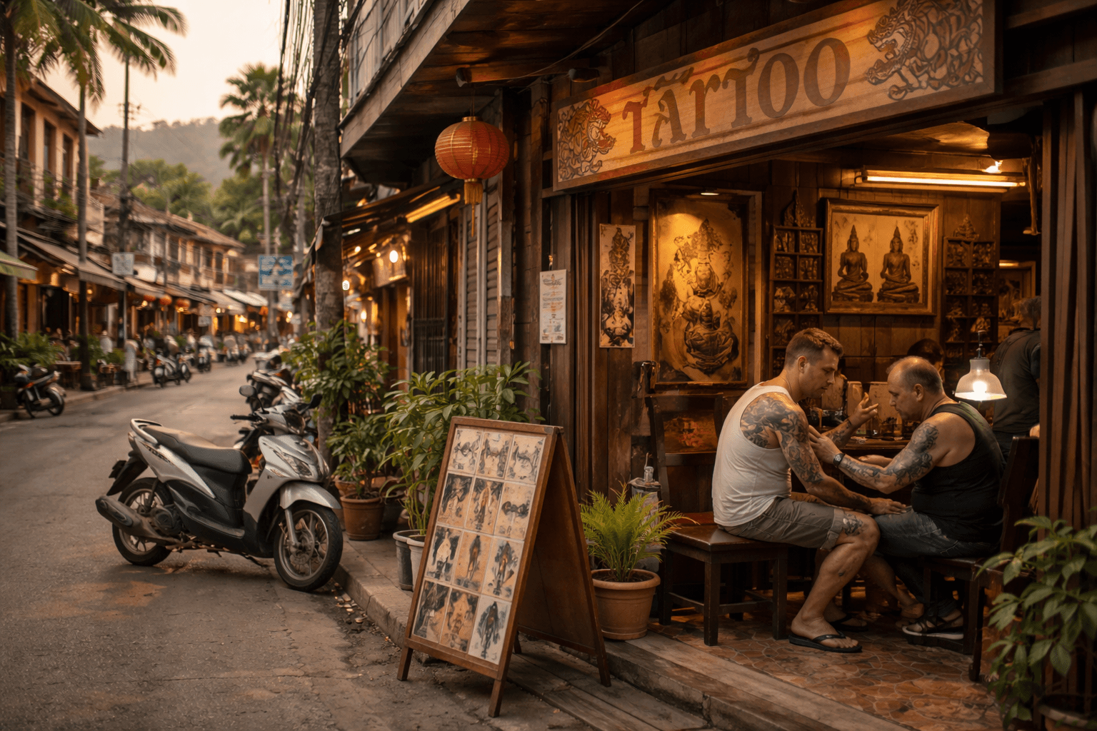 Tattoo in Karon Area (Sing Buri) banner