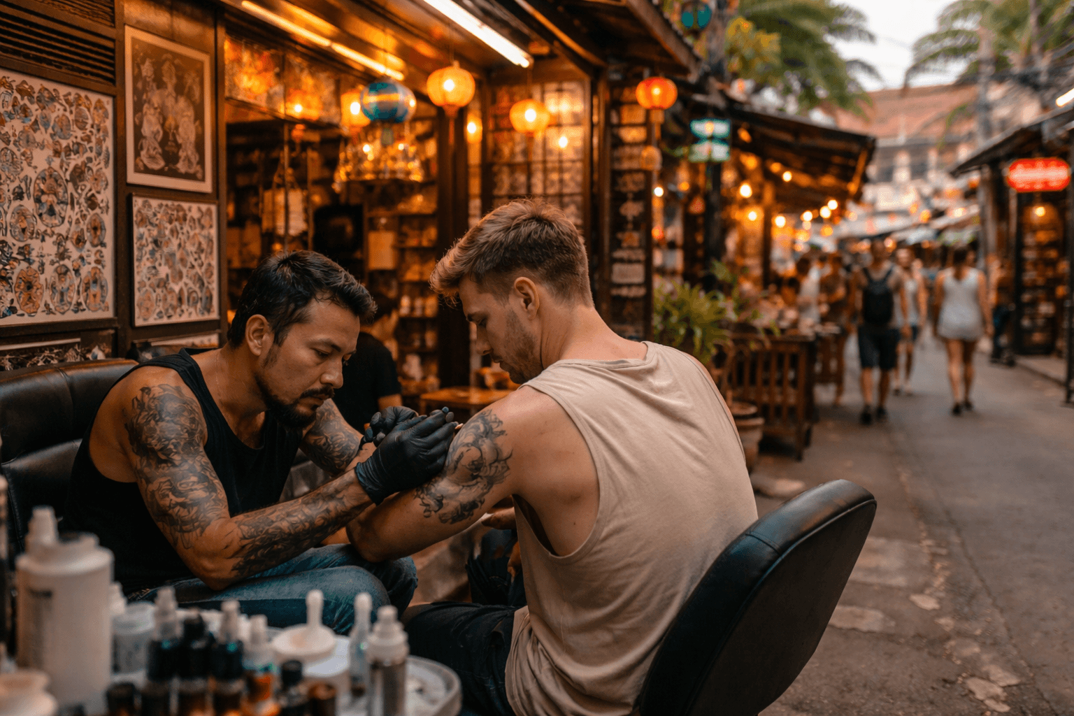 Tattoo in Krabi-Center, Sing Buri — Area Guide banner